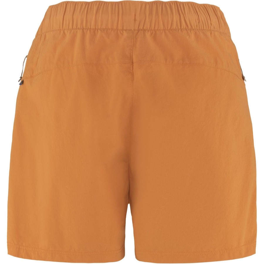 Naiset Fjällräven Retkeily & Ulkoilu | Naisten High Coast Relaxed Shortsit - Kierratetty Polyamidi Spicy Orange