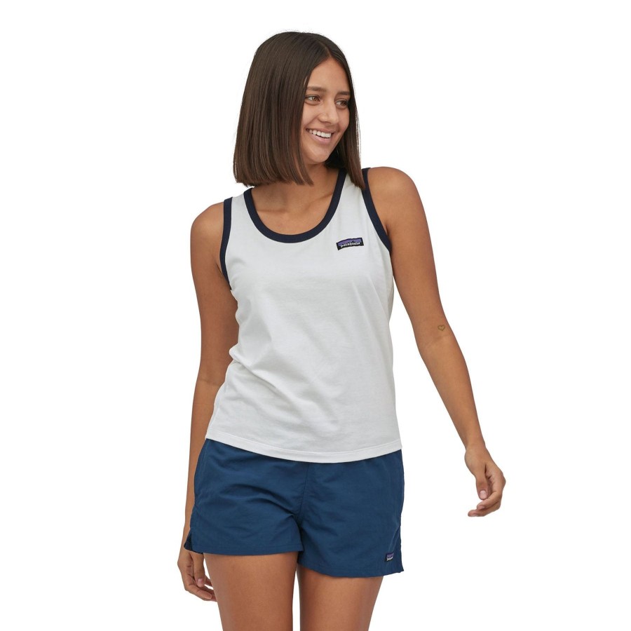 Naiset Patagonia Topit | W'S P-6 Label Tank Top - 100 % Luomupuuvillaa.