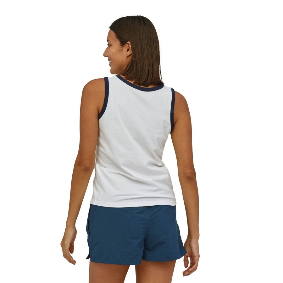 Naiset Patagonia Topit | W'S P-6 Label Tank Top - 100 % Luomupuuvillaa.