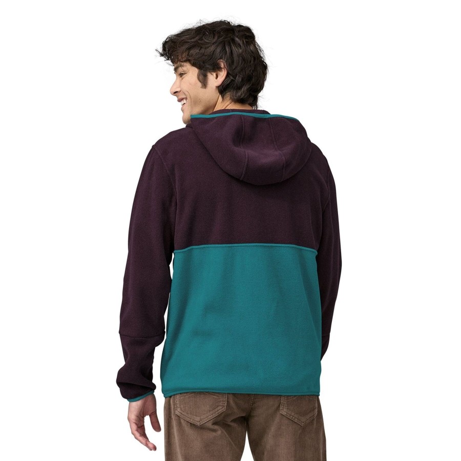 Miehet Patagonia Patagonian Miesten Vaatteet | M'S Microdini Fleece Hoody - 100% Recycled Polyester