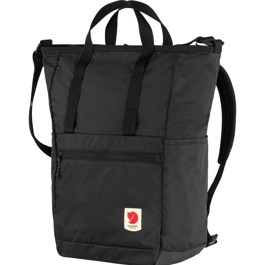 Miehet Fjällräven Vaatteet Kaupunkiin | High Coast Totepack - Kierratetty Nailon Black