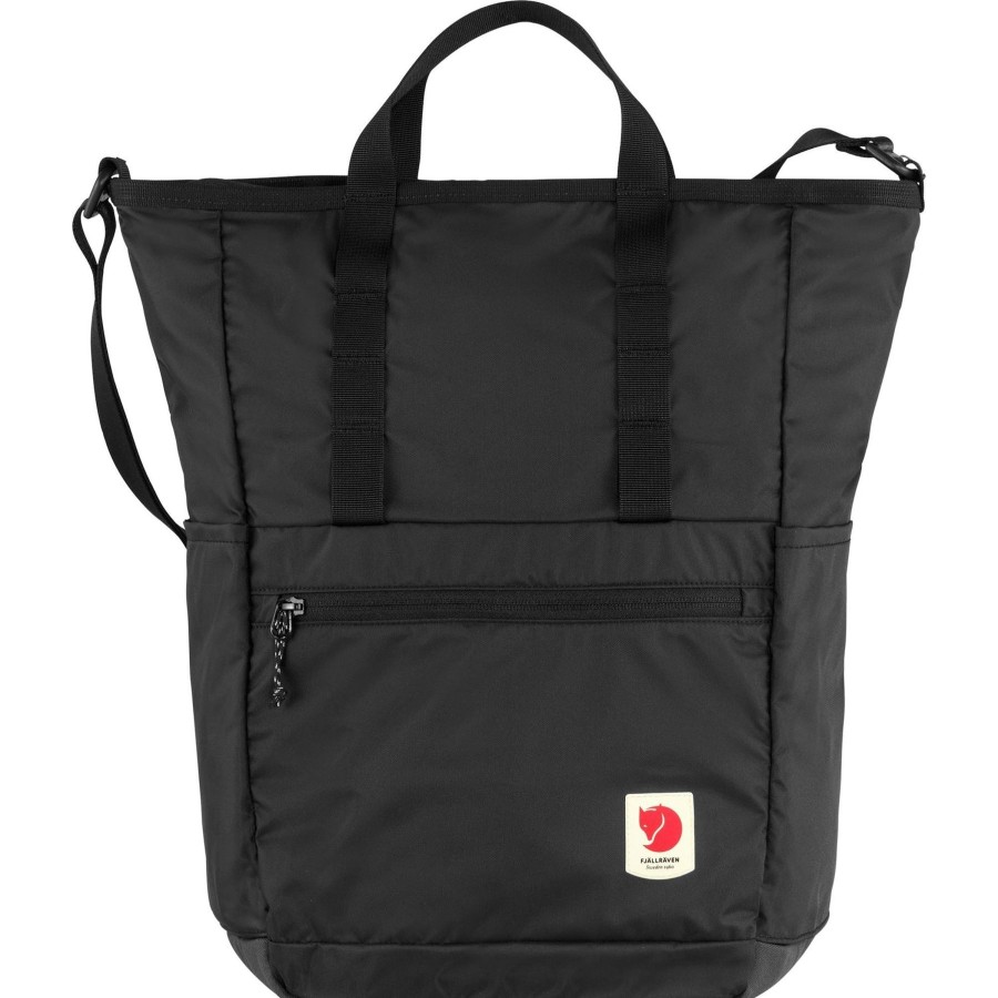 Miehet Fjällräven Vaatteet Kaupunkiin | High Coast Totepack - Kierratetty Nailon Black