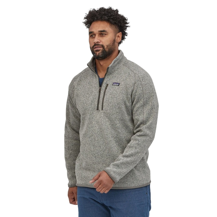 Miehet Patagonia Patagonian Miesten Vaatteet | Miesten Better Sweater 1/4 Zip Fleecepaita - 100% Kierratettya Polyesteria