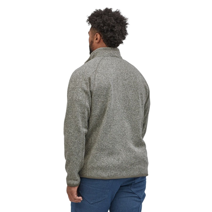 Miehet Patagonia Patagonian Miesten Vaatteet | Miesten Better Sweater 1/4 Zip Fleecepaita - 100% Kierratettya Polyesteria