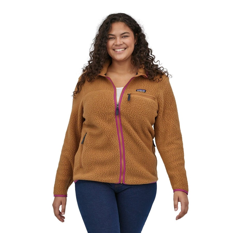 Naiset Patagonia Patagonian Naisten Uutuudet | Naisten Retro Pile Fleece Jacket Fleecetakki 100% Kierratetysta Polyesterista