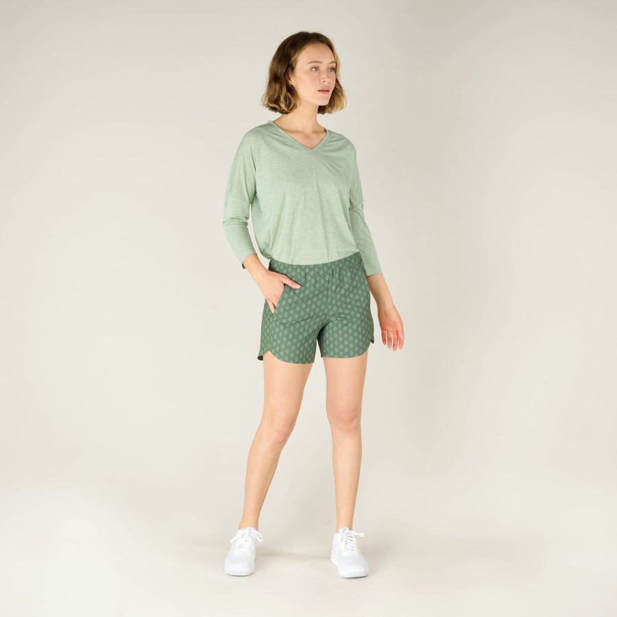 Naiset Sherpa Shortsit | Naisten Sajilo Pull-On Shortsit - 100% Kierratettya Polyesteria