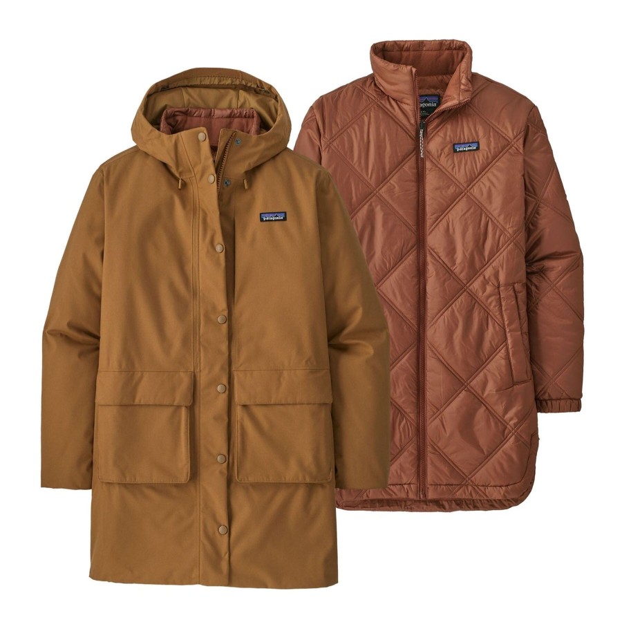 Naiset Patagonia Patagonian Naisten Uutuudet | Naisten Pine Bank 3-In-1 Parka - 100% Kierratettya Polyesteria