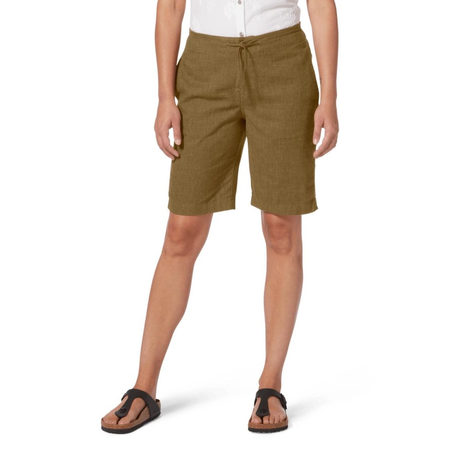 Naiset Royal Robbins Shortsit | Naisten Hempline Tie Bermuda Shortsit - Hamppu & Kierratetty Polyesteri