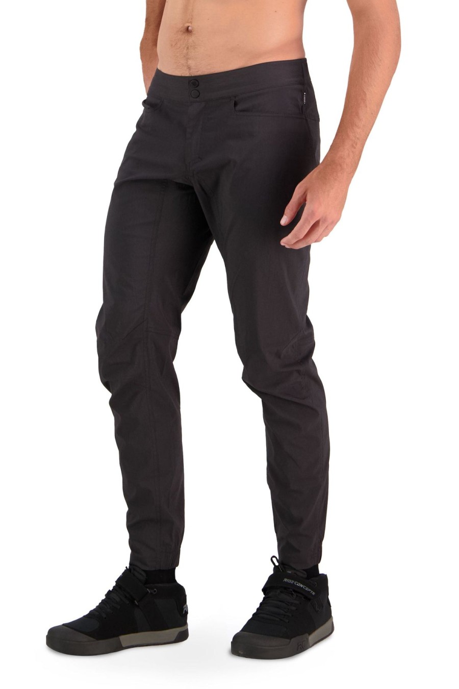 Miehet Mons Royale Vastuulliset Merinovillavaatteet | Miesten Virage Pants - Kierratetty Polyesteri & Merino Black