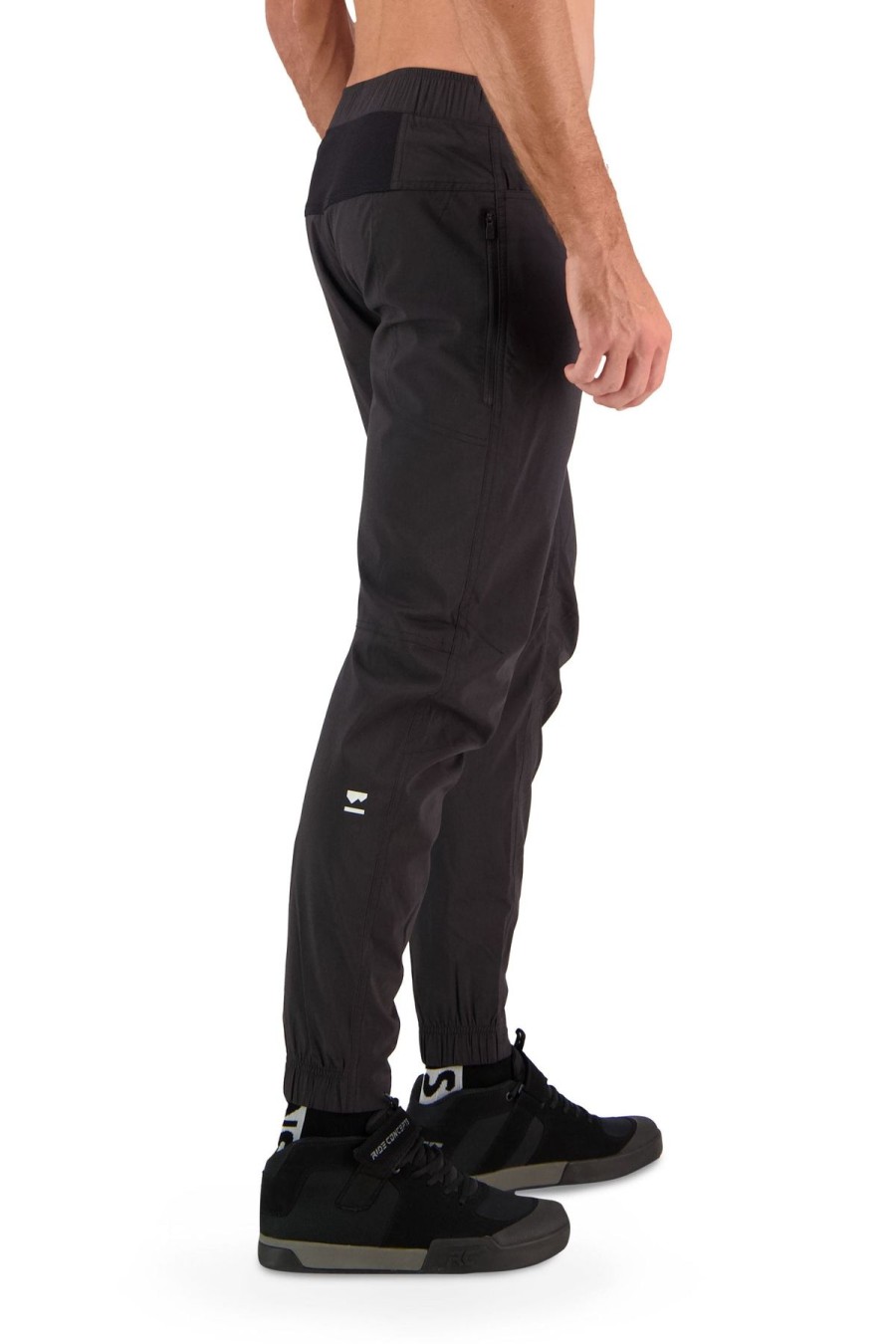 Miehet Mons Royale Vastuulliset Merinovillavaatteet | Miesten Virage Pants - Kierratetty Polyesteri & Merino Black