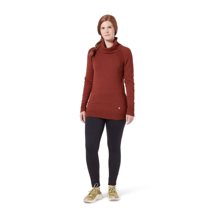 Naiset Royal Robbins Naisten Uutuudet | Naisten Westlands Funnel Neck Villapaita - Merinovilla & Kierratetty Polyesteri