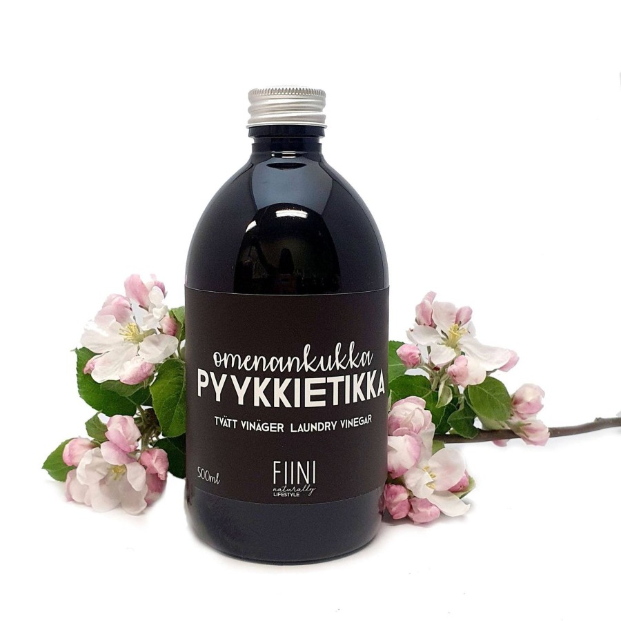 Laukut Ja Muut Varusteet Fiini Pesu- Ja Huuhteluaineet | Omenankukka Pyykkietikka 500Ml