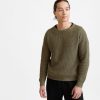 Miehet Pure Waste Neuleet | Unisex Fisherman Sweater - 100% Kierratetyista Materiaaleista Khaki Green