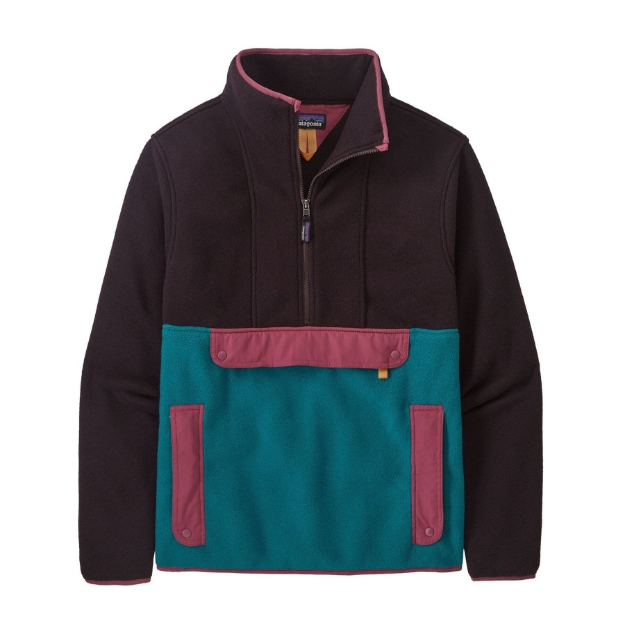 Miehet Patagonia Patagonian Miesten Vaatteet | Miesten Synchilla® Fleece Anorakki - 100% Kierratettya Polyesteria