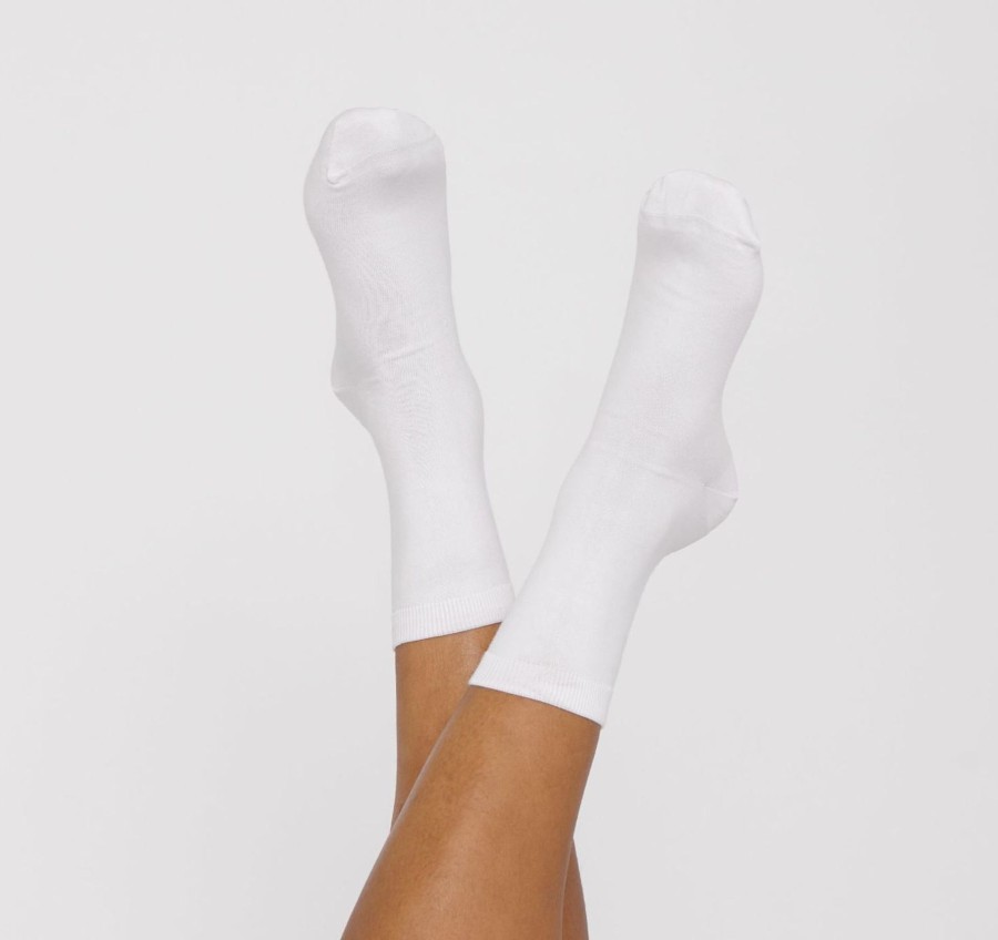 Naiset Organic Basics Basics | Naisten Organic Cotton Socks 2-Pack Sukat Luomupuuvillasta