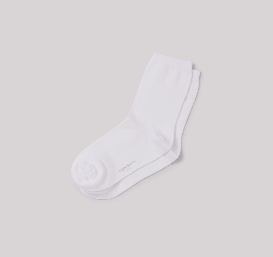 Naiset Organic Basics Basics | Naisten Organic Cotton Socks 2-Pack Sukat Luomupuuvillasta