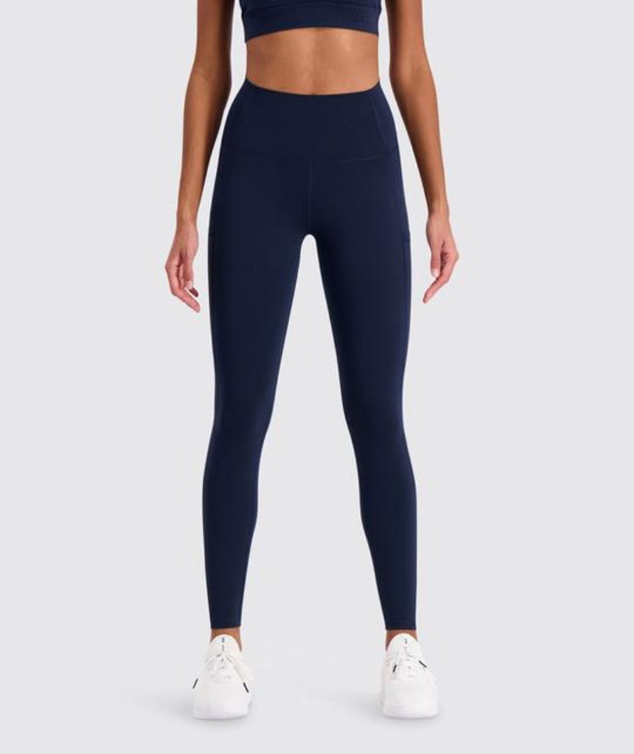 Naiset Gymnation Fitness & Kuntosali | Naisten High-Waist Pocket Tights - Vastuullisesti Valmistettu